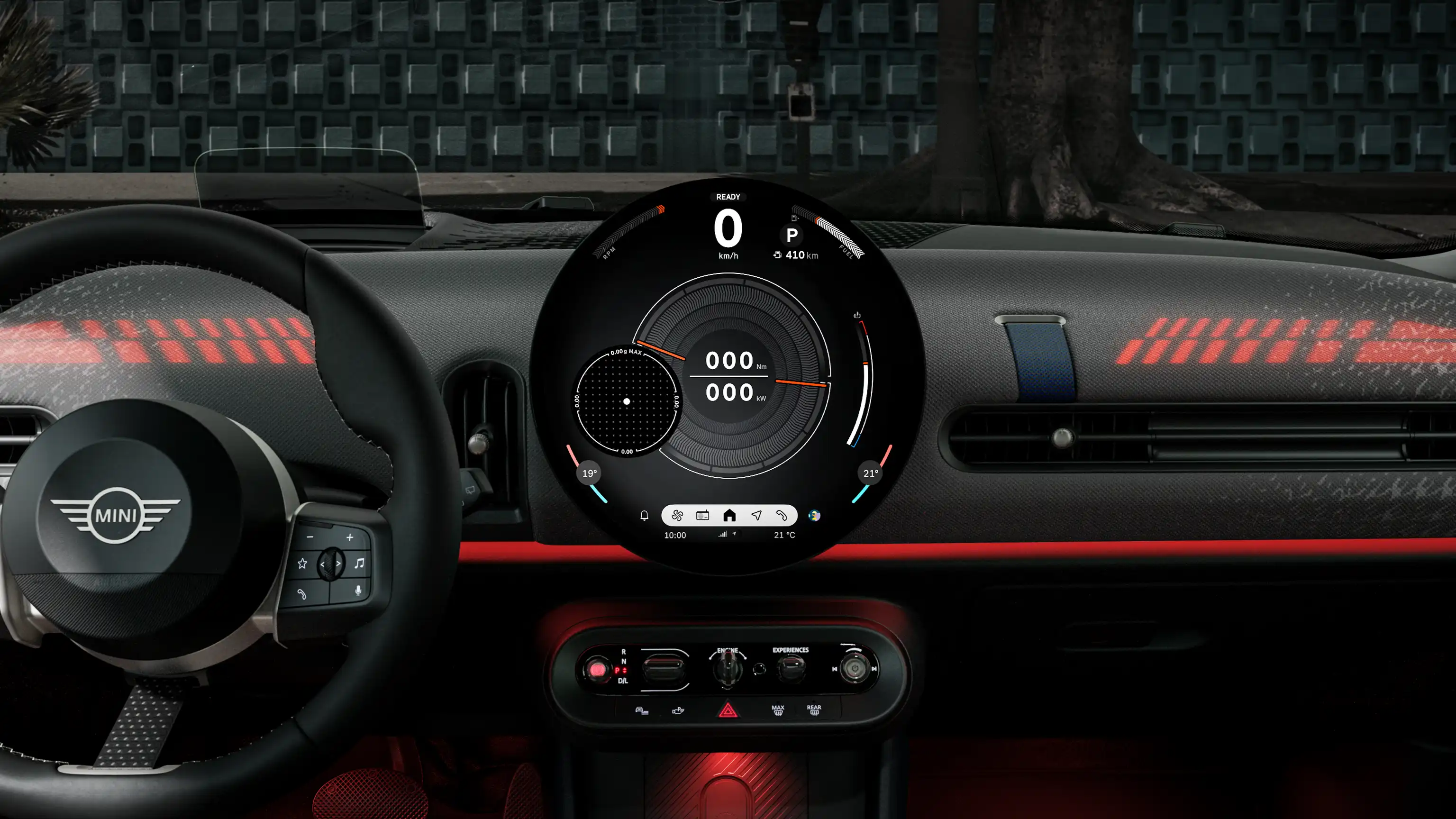 MINI Cooper Cabrio - experiencia digital - modo go-kart