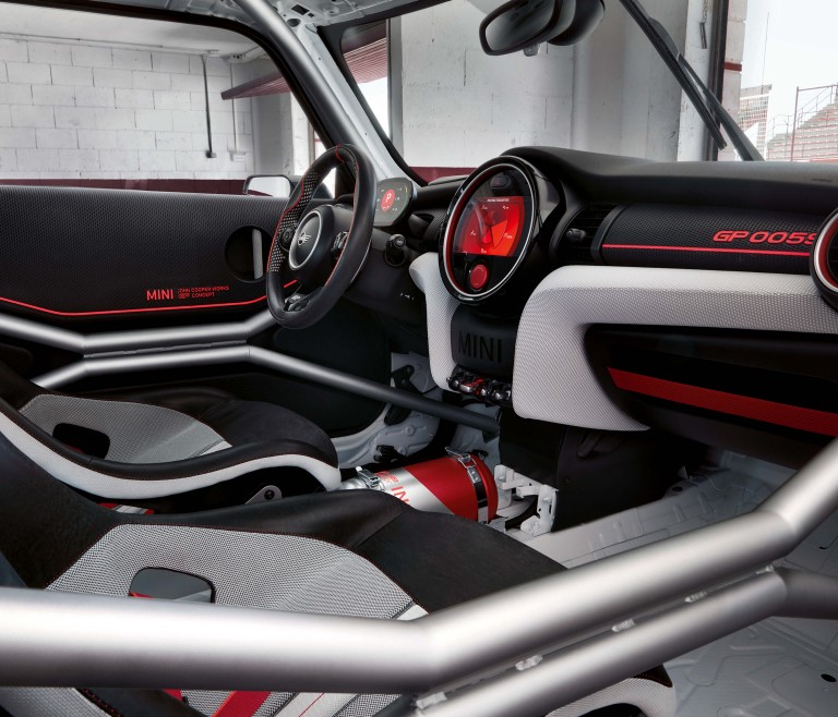 MINI John Cooper Works GP Concept: puesto de conducción