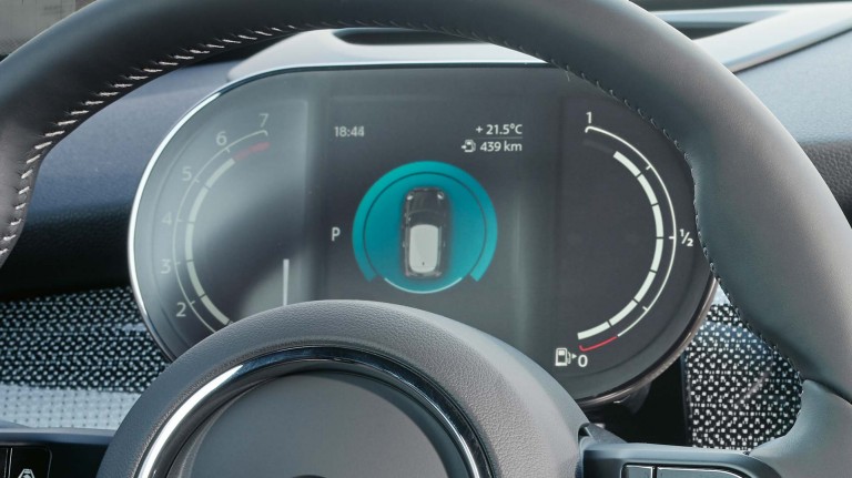 MINI 5 puertas Hatch – pantalla de instrumentos multifunción – cuentarrevoluciones digital